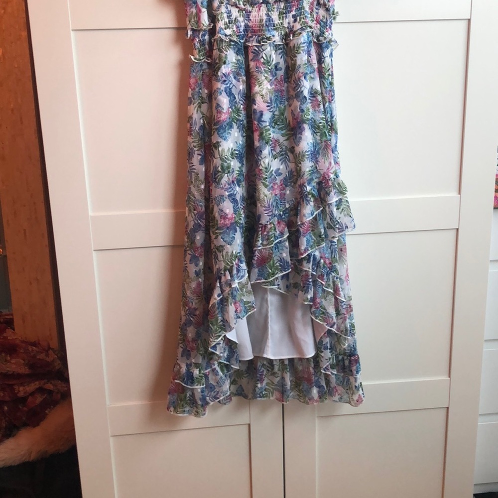 Floral Ruffle Dress - Picture 3 of 5